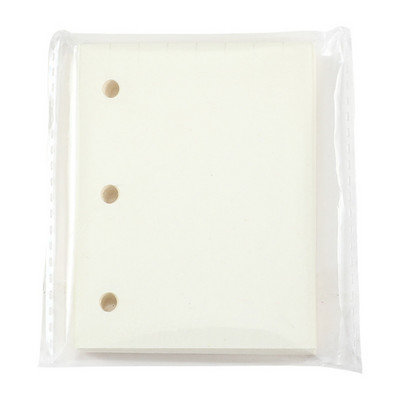 Kreatív, aranyos, átlátszó, 3 gyűrűs mini, laza levelű kézikönyv diák hordozható notebook irattartó Kawaii iskolai kellékek