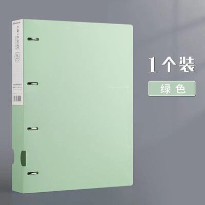 A4 Binder D-Type Punch Folder Office Storage File Ring Αδιάβροχο δοκιμαστικό χαρτί Φάκελος αποθήκευσης δεδομένων 4 Hole Binder Learning Supplies