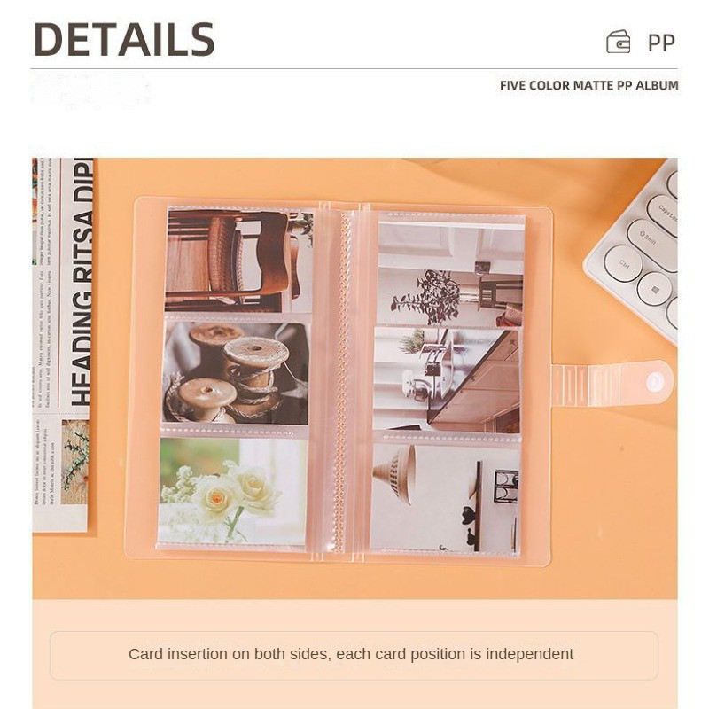 84/120/240 Slots Kártyatartó Nagy kapacitású Gyűjtemény Album Iratgyűjtő Fényképkártya Tárolókönyv Hordozható Jegykártya Könyvrendező