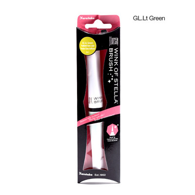 1 tk ZIG Kuretake Wink of Stella Bling Brush Pliiats Mitmevärviline läikiv akvarell vilkuva pulber Pehme sädelev pliiats Pintsli marker
