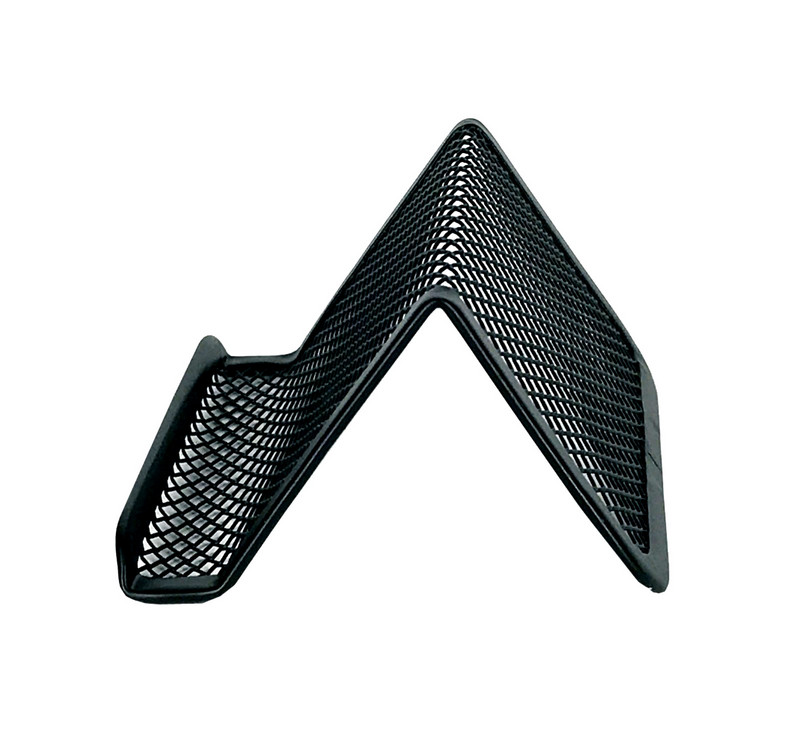 Метален мрежест държач за визитни картички Стойка за дисплеи Стойка Настолна маса Етикет с име на карта Организатор Аксесоари за офис конферентна зала