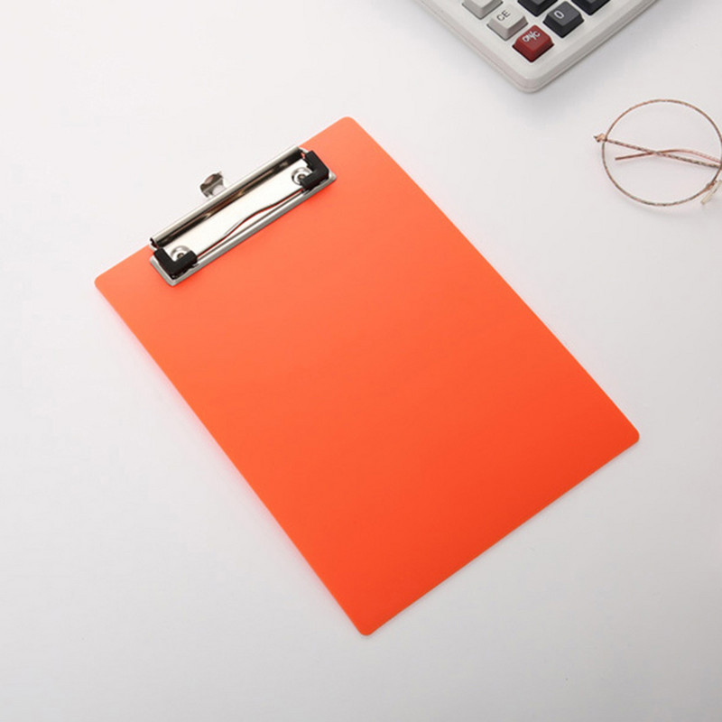 Egyszerű A5-ös számla vágólap Jegyzettömb Cliptábla Laza levelű jegyzetfüzet fájl Írólap bilincsek Papírtartó Irodai kellékek
