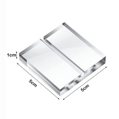 Divatasztal számtartó Hely Kártyabilincsek Állvány Akril táblatartó Fényképek Clipek Papírbilincs Képkártyák Kijelző állvány