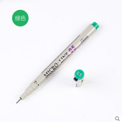 12 Έγχρωμο σκίτσο Micron στυλό 0,5 mm Superior στυλό σχεδίασης με βελόνα Fine liner Pigma Drawing Manga Anime Marker fine color Νέο