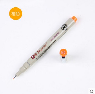 12 Έγχρωμο σκίτσο Micron στυλό 0,5 mm Superior στυλό σχεδίασης με βελόνα Fine liner Pigma Drawing Manga Anime Marker fine color Νέο