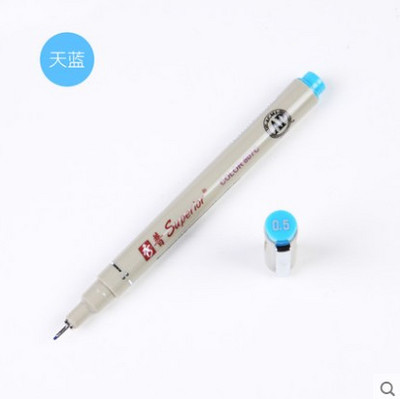 12 Έγχρωμο σκίτσο Micron στυλό 0,5 mm Superior στυλό σχεδίασης με βελόνα Fine liner Pigma Drawing Manga Anime Marker fine color Νέο