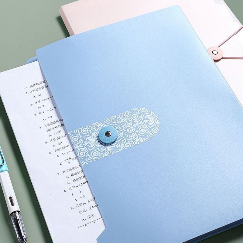 8 rácsos szerv irattartó mappa A4-es dokumentumrendező papír dokumentumok mappa nagy kapacitású irodai iskolai kellékek kibontható irattáska