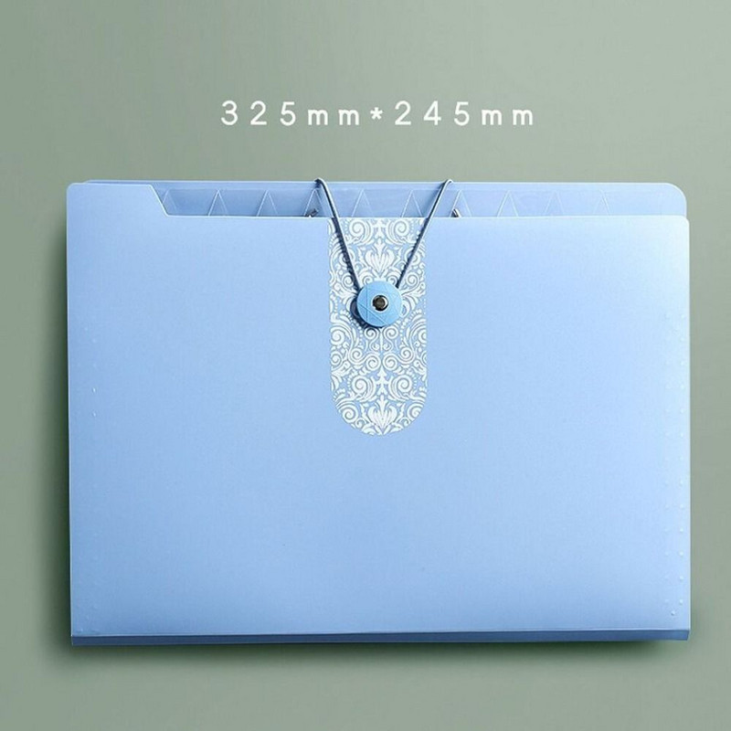 8 rácsos szerv irattartó mappa A4-es dokumentumrendező papír dokumentumok mappa nagy kapacitású irodai iskolai kellékek kibontható irattáska