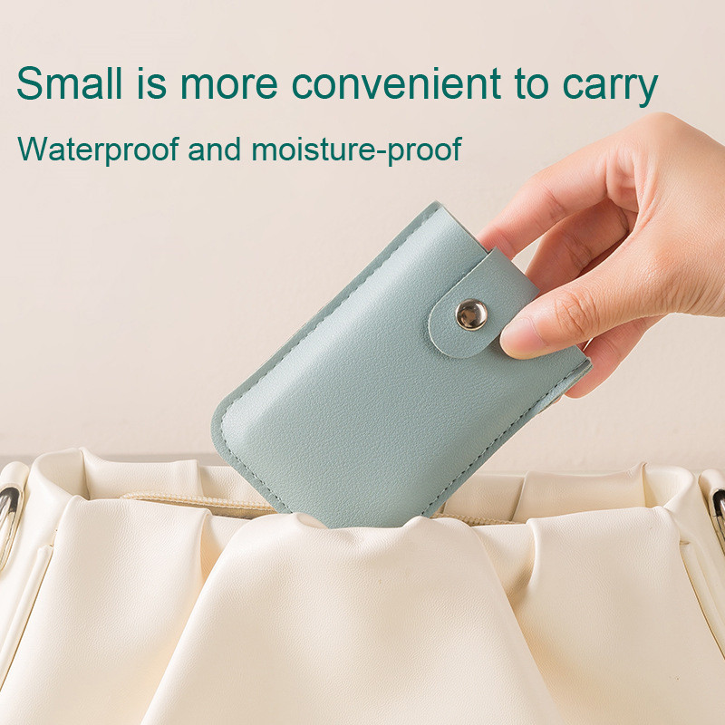 EZONE torba za kartice Clip Anti-degaussing Pull-out Zero Wallet Prijenosni poslovni muškarci Sleeve Card Držač kartice Bus Card Futrola za kreditne kartice