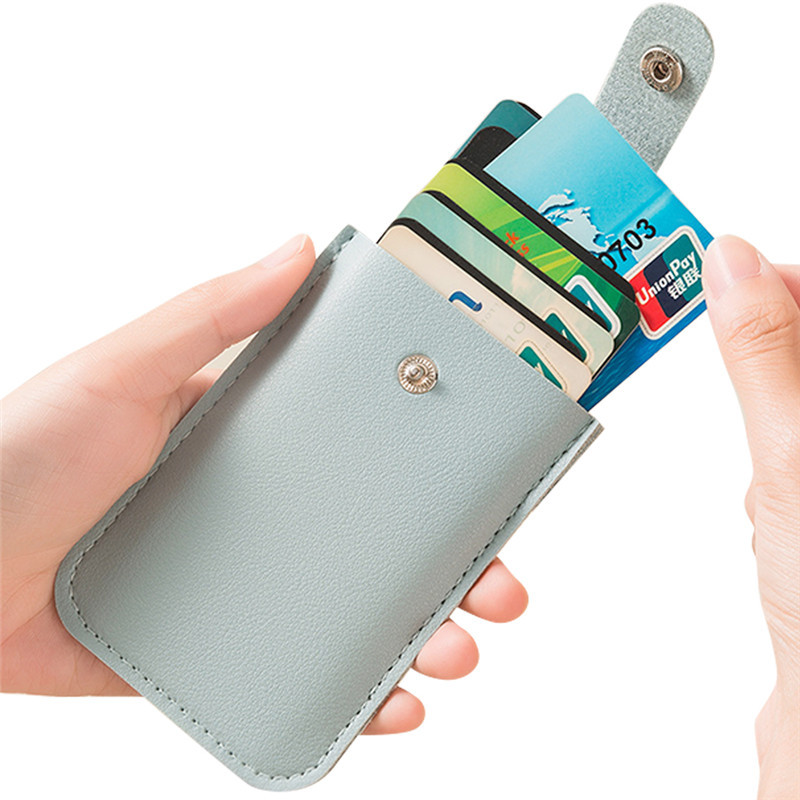 EZONE torba za kartice Clip Anti-degaussing Pull-out Zero Wallet Prijenosni poslovni muškarci Sleeve Card Držač kartice Bus Card Futrola za kreditne kartice