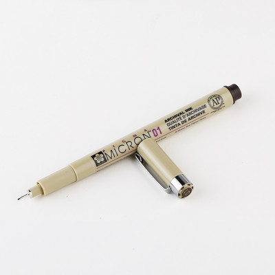 1db Sakura színes Pigma mikron toll 0,25 mm-es 0,45 mm-es finom vonalú rajzművészeti jelzők Dessin vázlatjelölőhöz Tekenen Cartoleria