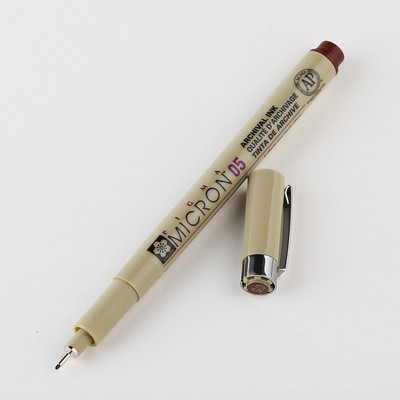1db Sakura színes Pigma mikron toll 0,25 mm-es 0,45 mm-es finom vonalú rajzművészeti jelzők Dessin vázlatjelölőhöz Tekenen Cartoleria