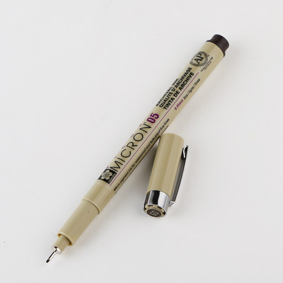 1db Sakura színes Pigma mikron toll 0,25 mm-es 0,45 mm-es finom vonalú rajzművészeti jelzők Dessin vázlatjelölőhöz Tekenen Cartoleria