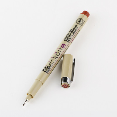 1db Sakura színes Pigma mikron toll 0,25 mm-es 0,45 mm-es finom vonalú rajzművészeti jelzők Dessin vázlatjelölőhöz Tekenen Cartoleria