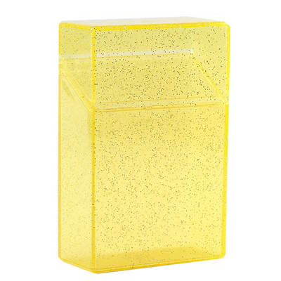 Ins Прозрачна кутия за съхранение Blingbling Photo Card Holder Box Case Container Idol Kpop Albumes Кутия за съхранение на снимки Канцеларски материали