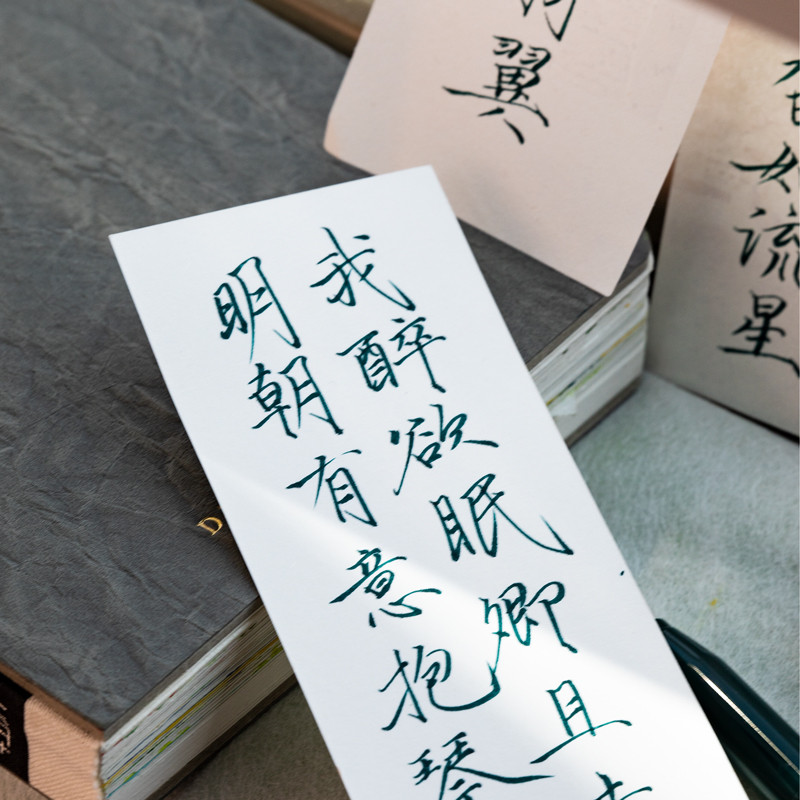 6 db Puha ecsethegy jelölő toll Művész jelölő ecset toll Kézi betűkkel kalligráfia Retro színek naplóíráshoz rajz