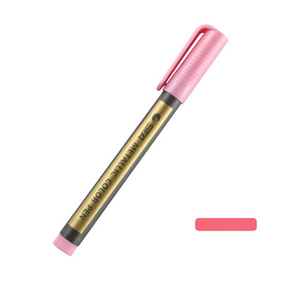 Marcator metalic colorat pentru crearea de cărți pentru albume de albume de însemnări, instrumente de bricolaj, pictură, pixuri graffiti, artizanat, rechizite de artă, papetărie