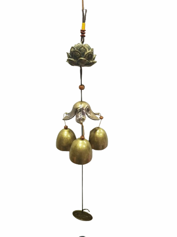 Вятърен звънец Лотос, 3 камбанки