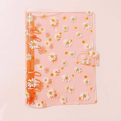 Канцеларски материали Loose Leaf Ring A6 A5 Journal Binder Daisy Notebook Binder Binder File Folder Literary Binder Shell Notebook Cover