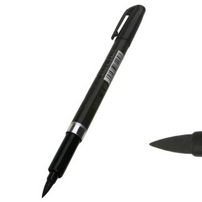 Kínai kalligráfiai toll fekete betűkkel ellátott ecsettoll-jelölő kínai nyelvtanulási írószerekhez, iskolai művészeti írószerekhez