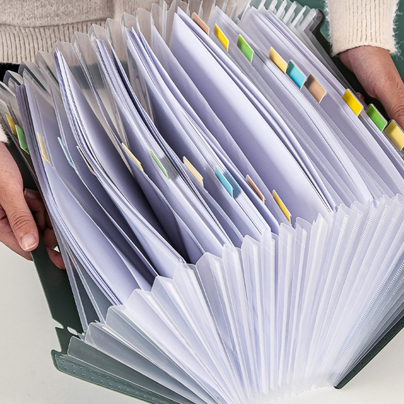 Α4 Φάκελος Ακορντεόν Εκκαθάριση ετικετών ευρετηρίου Επέκταση φακέλου εγγράφων Οργανωτής αρχείων διαχείρισης γραφείου για ντουλάπι αρχείων του Office