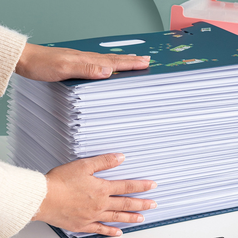 Α4 Φάκελος Ακορντεόν Εκκαθάριση ετικετών ευρετηρίου Επέκταση φακέλου εγγράφων Οργανωτής αρχείων διαχείρισης γραφείου για ντουλάπι αρχείων του Office