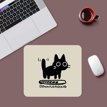 Подложка за мишка Cat Mause Pad Сладка карикатура Gaming Pad Противоплъзгаща подложка Офис аксесоари за бюро Проста подложка за мишка Малки подложки за маса