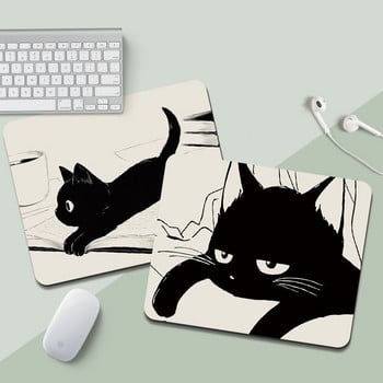 Mouse Mat Cat Mause Pad Cute Cartoon Gaming Pad Αντιολισθητική επένδυση Αξεσουάρ γραφείου για γραφείο Απλά mousepad Μικρά επιτραπέζια μαξιλάρια