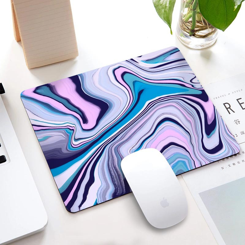 Mouse Mat με αντίθεση χρωμάτων Mousepad Πολυτελής οργάνωση γραφείου Αξεσουάρ για επιτραπέζιο επιτραπέζιο επιτραπέζιο Universal Neutral Moise Pad