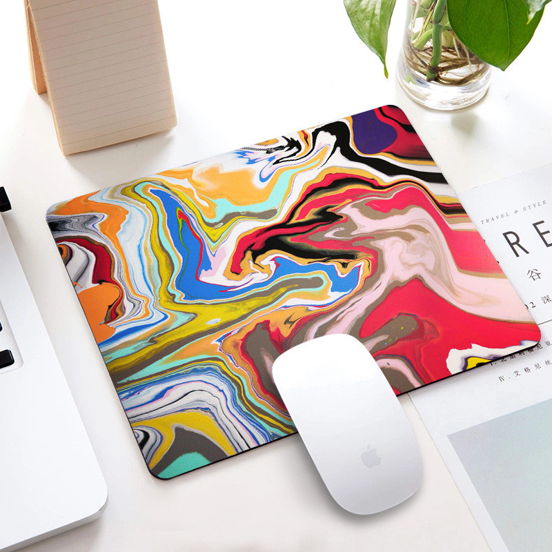 Mouse Mat με αντίθεση χρωμάτων Mousepad Πολυτελής οργάνωση γραφείου Αξεσουάρ για επιτραπέζιο επιτραπέζιο επιτραπέζιο Universal Neutral Moise Pad