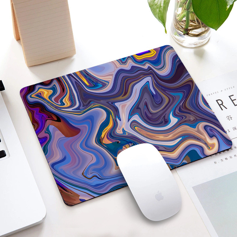 Mouse Mat με αντίθεση χρωμάτων Mousepad Πολυτελής οργάνωση γραφείου Αξεσουάρ για επιτραπέζιο επιτραπέζιο επιτραπέζιο Universal Neutral Moise Pad