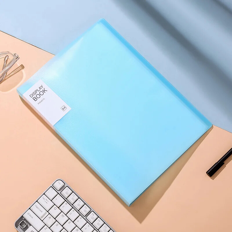 A4 Διαφανής φάκελος Έγγραφα Loose-Leaf Notes Βιβλίο Δοκιμές μαθητών Οργάνωση και αποθήκευση σχολικών γραφικής ύλης μεγάλης χωρητικότητας