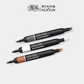 1db Winsor és Newton Promarker Új színek Művészet Markerek Metál neon kiemelés Új csomagolás