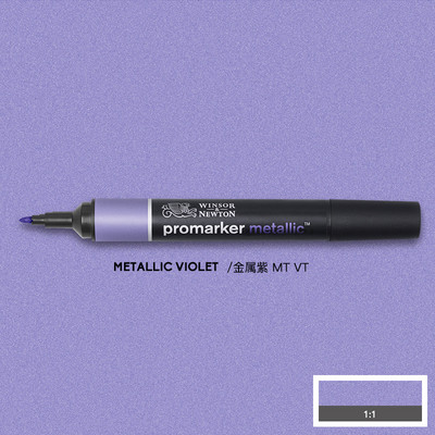 1db Winsor és Newton Promarker Új színek Művészet Markerek Metál neon kiemelés Új csomagolás