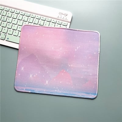 Mouse Pad Green Leaves Deskpad Mouse Mat Μικρή φρέσκια επιφάνεια κινουμένων σχεδίων Mausepad για το ποντίκι Premium αξεσουάρ γραφείου για γραφείο