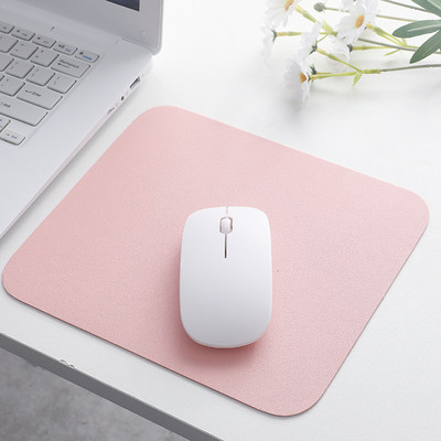 21*25 cm-es bőr egérpad csúszásmentes játékasztali kiváló minőségű egérpad, vízálló karcmentes matrac PC laptophoz