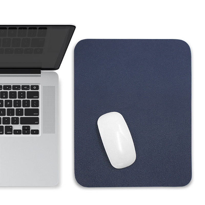21*25 cm-es bőr egérpad csúszásmentes játékasztali kiváló minőségű egérpad, vízálló karcmentes matrac PC laptophoz