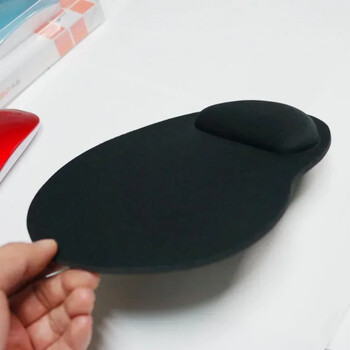 Mouse Pad Soft Wrist Protection Office Σφουγγάρι μνήμης παιχνιδιών Άνετο αντιολισθητικό mousepad για υπολογιστή Laptop Desk Pad