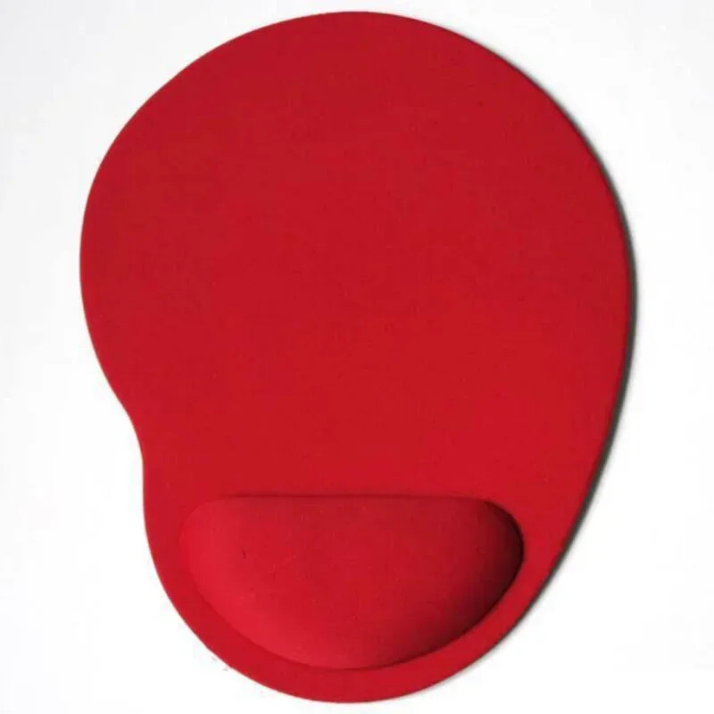 Egérpad puha csuklóvédő irodai játékmemória szivacs Kényelmes csúszásgátló egérpad PC laptophoz asztali padhoz