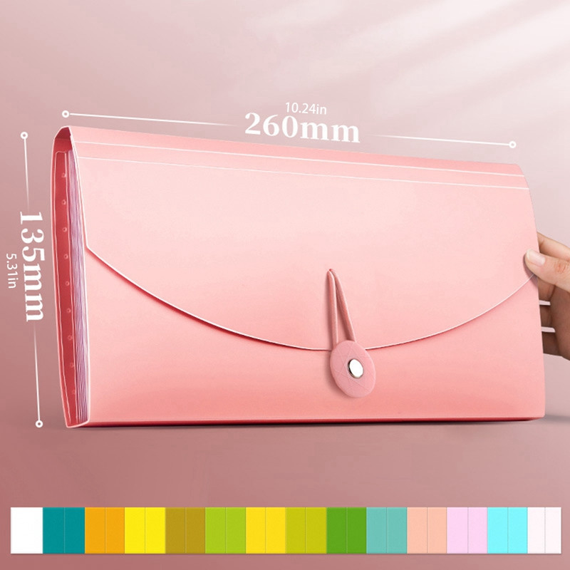 Többrétegű, 13 rácsos, kibővülő pénztárca irattartó mappa csat szervtáska nagy kapacitású iskolai iroda számla adattároló rendszerező tasak