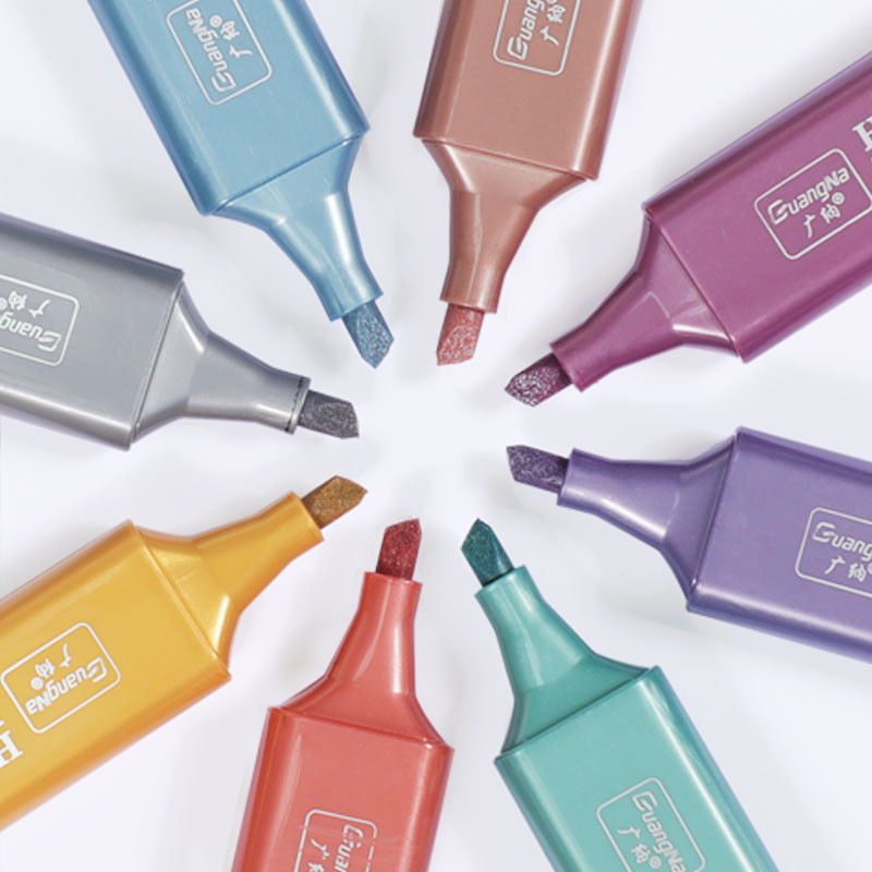 Metalna olovka za označavanje Suptilni svjetlucavi markeri za označavanje Pribor za bilješke i dnevnik