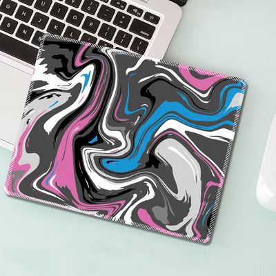 Геймърска клавиатура Подложки за мишка Контрастни цветове Аксесоари за компютърно бюро Текстура Подложка за мишка Подложка за мишка против хлъзгане Подложка за игри