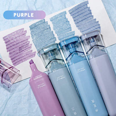 4 бр./компл. Цветен маркер Ученик, който си води бележки Рисуване Живопис Арт Маркер Химикалка Училищни офис консумативи Канцеларски материали