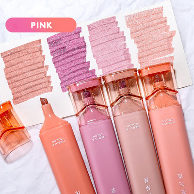 4 бр./компл. Цветен маркер Ученик, който си води бележки Рисуване Живопис Арт Маркер Химикалка Училищни офис консумативи Канцеларски материали