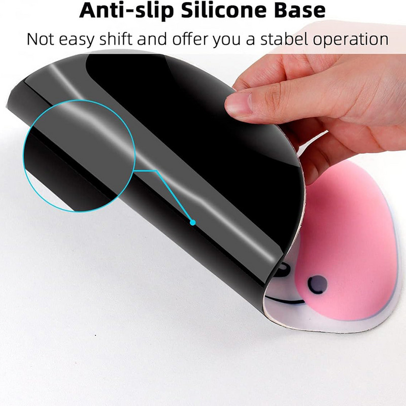 Mouse Pad με στήριγμα καρπού, εργονομικό στρώμα gel με Cartoon Cute σχέδιο, Άνετο μαξιλάρι καρπού για υπολογιστή, φορητό υπολογιστή