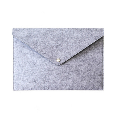 A4-es filc irattáska Egyszerű pattintható gombos irattartó táska Irodai kellékek információs irattáska üzleti mappa nagy kapacitású