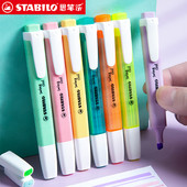 Γερμανία Stabilo Highlighter 275 Macaron έγχρωμα μαρκαδόροι Σημειώσεις μαθητών Ασφαλή μη τοξικά, φιλικά προς το περιβάλλον σχολικά είδη γραφικής ύλης