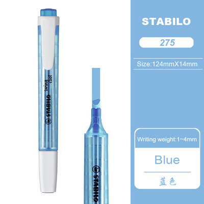 Γερμανία Stabilo Highlighter 275 Macaron έγχρωμα μαρκαδόροι Σημειώσεις μαθητών Ασφαλή μη τοξικά, φιλικά προς το περιβάλλον σχολικά είδη γραφικής ύλης