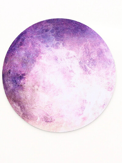 Kawaii Στρογγυλό Celestial Mouse Pad Μαλακό χαλάκι για παιχνίδι Καπάκι γραφείου Υπολογιστή Αντιολισθητικά μαξιλαράκια ποντικιού PC αδιάβροχο 22cm