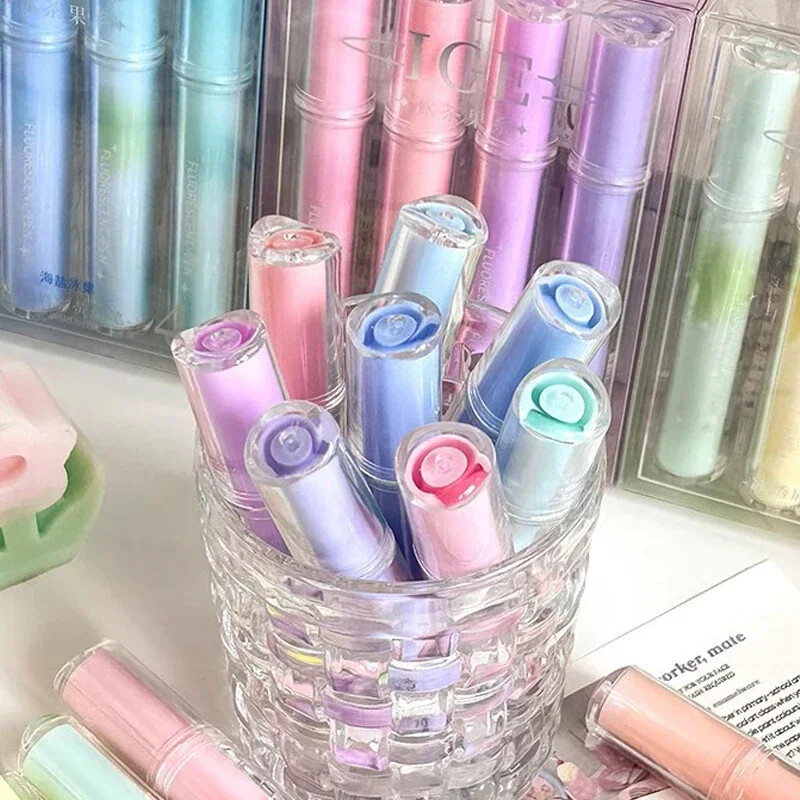 4 kom/set slatki pastelni markeri biblijski markeri raznih boja marker marker s mekim vrhom dlijeta Natrag u školu